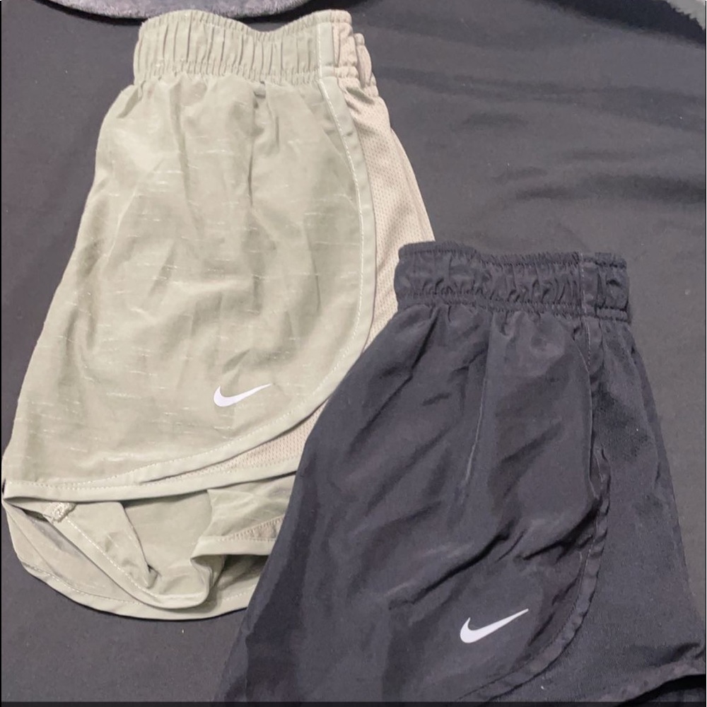 2 pair of extra small nike shorts